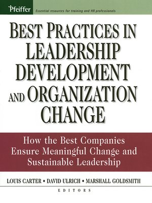 cover image of Best Practices in Leadership Development and Organization Change